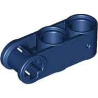 Technic Axle and Pin Connector Perpendicular 3L with 2 Pin Holes