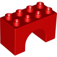 Duplo Brick 2 x 4 x 2 Arch