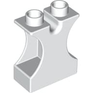 Duplo Brick 1 x 2 x 2 with Side Cutouts and Channel in Top