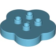 Duplo Flower 4 x 4 x 1 with 4 Top Studs