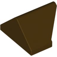 Slope 45° 2 x 1 Double / Inverted with Bottom Stud Holder