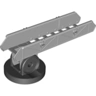 Duplo Ladder Telescoping Lower Section on Black Turntable Base (Fire)