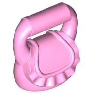 Bag / Handbag / Purse Round with Ruffle [Plain]