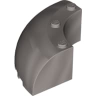 Brick Round Corner 6 x 6 x 2