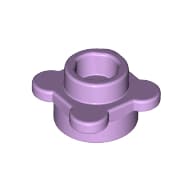 Plant, Flower, Plate Round 1 x 1 with 4 Petals