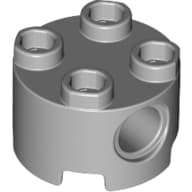 Brick Round 2 x 2, Pin Holes