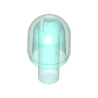 Light Cover 1 x 1 Round with Internal Bar / Bionicle Barraki Eye