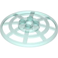 Dish 6 x 6 Inverted, Radar / Webbed [Anti-studs at 90°]