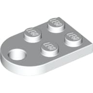 Plate Special 3 x 2 with Rounded End, Hole