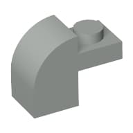 Brick Curved 1 x 2 x 1 1/3 with Curved Top