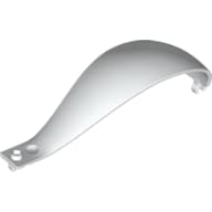 Panel 4 x 4 x 13 Curved Tapered with Clip at Each End