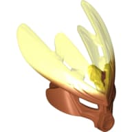 Large Figure Mask Protector with Marbled Trans-Neon Green Pattern (Protector Mask of Stone)