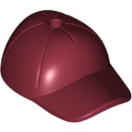 Hat / Cap Short Curved Bill with Seams and Hole on Top