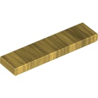 Tile 1 x 4 with Groove