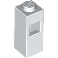 Brick Special 1 x 1 x 2 with Extra Tube Side [Piece of Resistance]