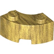 Brick Round Corner 2 x 2 Macaroni with Stud Notch and Reinforced Underside [New Style]