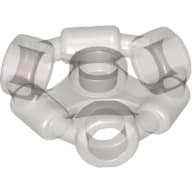 Plate Special 1 x 1 with Stud, 3 Bars and 3 Bar Holes