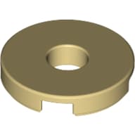 Tile Round 2 x 2 with Hole