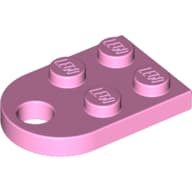 Plate Special 3 x 2 with Rounded End, Hole