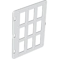 Duplo Door 1 x 4 x 4 with Nine Panes