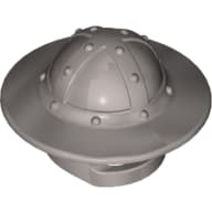 Helmet with Chinstrap and Wide Brim