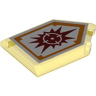 Tile Special 2 x 3 Pentagonal with Nexo Power Shield Print - Target