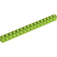 Technic Brick 1 x 16 [15 Pin Holes]
