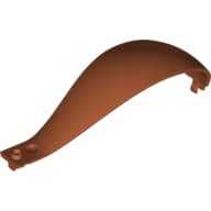 Panel 4 x 4 x 13 Curved Tapered with Clip at Each End