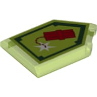 Tile Special 2 x 3 Pentagonal with Nexo Power Shield Print - Dynamighty