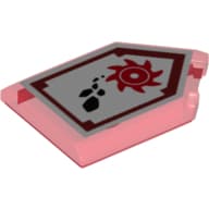 Tile Special 2 x 3 Pentagonal with Nexo Power Shield Print - Rock Ripper