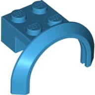 Wheel Arch, Mudguard 4 x 2 1/2 x 2 with 2 x 2 Plate