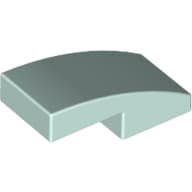 Slope Curved 2 x 1 No Studs [1/2 Bow]