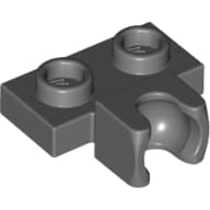 Plate Special 1 x 2 5.9mm Centre Side Towball Socket