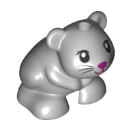 Animal, Hamster, Black Eyes, Whiskers, Magenta Nose