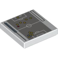 Tile 2 x 2 with Soccer Strategy Chart Print