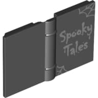 Book 2 x 3 with Spider Webs and 'Spooky Tales' Print
