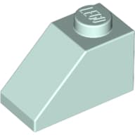 Slope 45° 2 x 1 with Bottom Pin