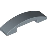 Slope Curved 4 x 1 Double with No Studs