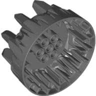 Wheel Hard Plastic with Large Cleats and Flanges (Rock Design)