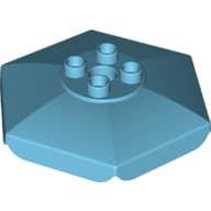 Duplo Umbrella / Parasol Top with Axle Hole [Plain]