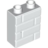 Duplo Brick 1 x 2 x 2 Brick Effect