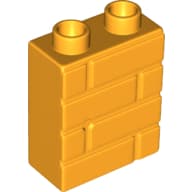 Duplo Brick 1 x 2 x 2 Brick Effect