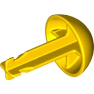 Duplo Cannon Ball 1/2 with Axle Connector and 4 Holes in Top