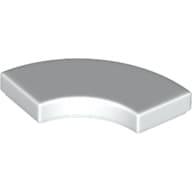 Tile 2 x 2 Curved, Macaroni