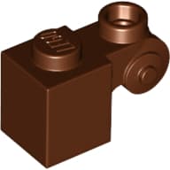 Brick Special 1 x 1 with Scroll with Open Stud