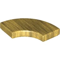 Tile 2 x 2 Curved, Macaroni