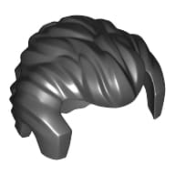 Hair Short Swept Back with Sideburns and Widow's Peak