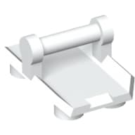 Plate Special / Shield Rectangular with 4 Studs, Handle