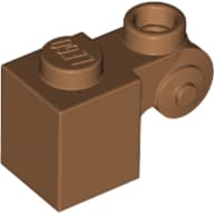 Brick Special 1 x 1 with Scroll with Open Stud