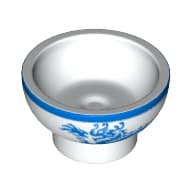 Equipment Dish / Bowl with Dragon Print